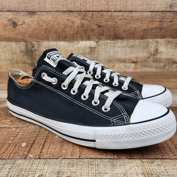 Converse Other - Converse Men Sz 11.5 Low Classic Sneakers Black Casual Shoes Athletic Walking